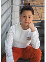 シフト メンズ オンリー サロン 薬院店(SHIFT Men's only salon) アップバングショート