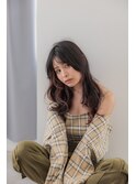 バイオレットピンクのインナーカラー