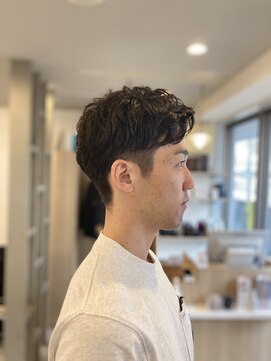 ヘアーサロン イルア 北越谷(hair salon I'LUNA) ツーブロックなハンサムショート。11.16