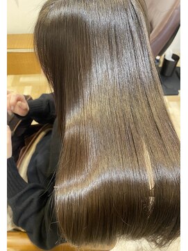 ルヴェール(Le Vert) 美髪縮毛矯正×暗髪サファイアトパーズロング