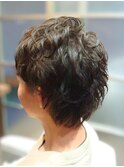 メンズパーマ【五香松戸メンズカット＜理容室＞シェービング】