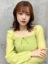 オーブ ヘアー ラトゥール たまプラーザ店(AUBE HAIR latour) 20代・30代_大人可愛い鎖骨ミディ