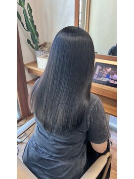 キヌ(kinu) 髪質改善水素ストレート＋水素カラー