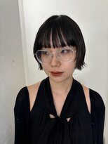 レコ 渋谷(LECO) 顔まわりレイヤーミニボブ