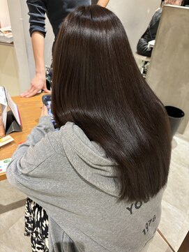 サラビューティーサイト 志免店(SARA Beauty Sight) 【Haru】透明感大人グレージュ×髪質改善カラー