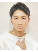ハイトーンカラー/マッシュパーマ/アースカラー/men's/