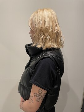 ユニコ(unico) 抜きっぱなし/ブロンド/ダブルカラー