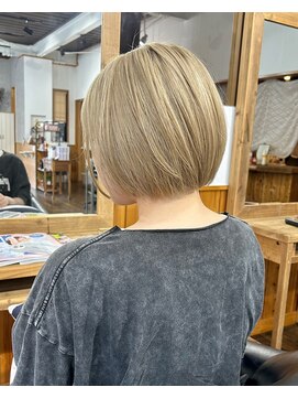 ヘアメイクエイト 丸山店(hair make No.8) ◆担当：岩切祐樹◆ミニボブ