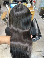 トクテ 吉祥寺(tokute) グレージュカラー/ボブウルフ/黒髪/ココアベージュ/縮毛矯正