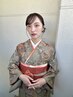 訪問着着付け＋ヘアセット ￥14000(和髪の方は＋￥1000) 