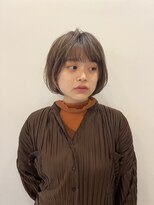 ビュートリアム ギンザ(BEAUTRIUM)&nbsp;顎ラインボブ＊ミニボブ＊ショートボブ＊グレージュカラー