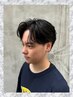 韓流センターパート×ニュアンスパーマ+カット　￥10,230→￥8,250