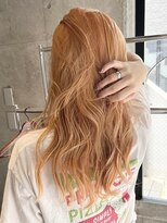 ムク 横浜店(muku)&nbsp;ミルクティーベージュダブルカラーケアブリーチインナーカラー