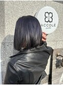 ラベンダーグレージュ/20代３０代/ブリーチオンカラー