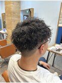【Agu hair ace 各務原】ツイストパーマ×刈り上げショート