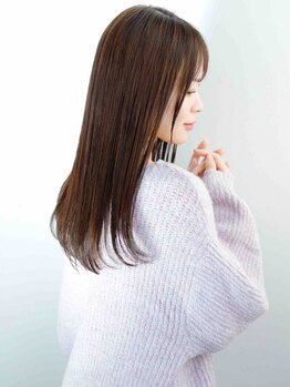 ラリーオブヘアー(Rally of hair)の写真/柔らかく自然な毛流れを作るストレートパーマ◇クセもしっかり伸ばして、思わず触れたくなるような艶髪に＊