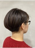 ダークグレージュ×マニッシュショート◆30代40代50代