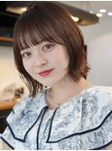 10代 20代 30代美髪イメチェン似合わせカットフルバング