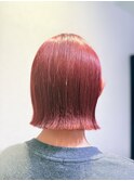 切りっぱなし刈り上げボブ