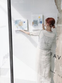 ファボリア(favoria)の写真/女性スタイリスト多数在籍☆女性ならではの目線とセンスで、細かいニュアンスの要望も汲み取って形にします