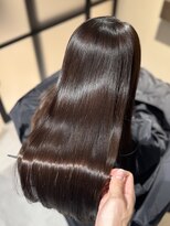 ルナス 福岡天神(LUNAS) 縮毛矯正+髪質改善トリートメント