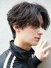 メンズカット+フェザーパーマorニュアンスパーマ￥11000[川越/センターパート]