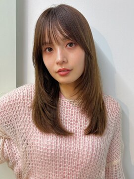 ガーデン 銀座(GARDEN) カット レイヤー 顔まわりカット 前髪カット レイヤーカット