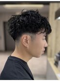 今っぽフェードツイストパーマ