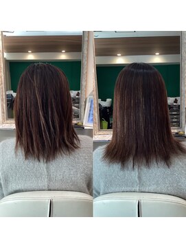 ヘアー ボニータ(hair bonita) #髪質改善#縮毛矯正#酸性ストレート#ストレート#前髪カット#ボブ