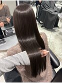 透明感たっぷりグレージュカラー