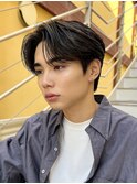 刈り上げセンターパート曲がる縮毛矯正銀座一丁目