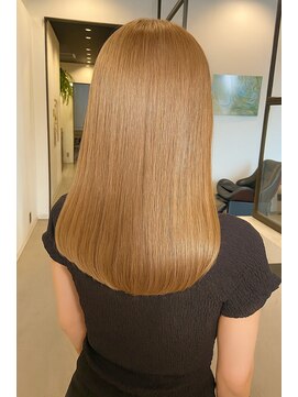 ロング/ハイトーン/ベージュ/ブラウンベージュ/セミロング