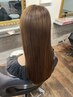 【オープン記念】似合わせカット＋酸性ストレート＋TOKIOTr＋marrb ￥17300