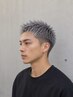 【男は攻める気持ちが大切だ】　カット＋ブリーチカラー￥15500