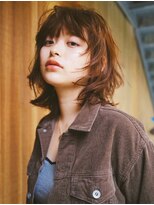 ランプ 代官山(the lamp)&nbsp;ブリーチなしダブルカラーチョコレートブラウンレイヤーカット