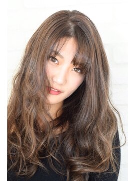 エイルヘアーガーデン(EIL hair Garden) 【EIL 久留米】デザインカラー×ラベンダーアッシュ