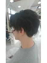 ルクール 喜多町店(Le Coeur)&nbsp;ツーブロック×センターパート/かっこいい◎20代30代40代