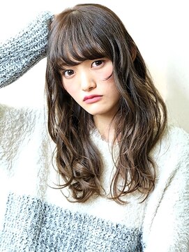 ヘアメイク フレンシア(hair make flencia) ガーリーな強めほつれウェーブ