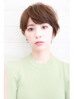 オーシャン(Ocean)&nbsp;[OCEAN Hair&Life]耳かけ☆フォギーベージュ☆ショートカール☆