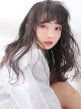 シエル  野江店(CIEL) 黒髪無造作パーマ