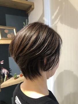 エイトタマプラ たまプラーザ店(EIGHT tamapla) 【EIGHTたまプラ】デザインカラー切りっぱなしボブ