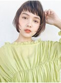 シャギーショート_ハイライトカラーオリーブカラー_67541