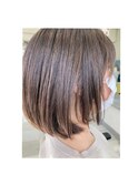 柔らかボブ×シアベージュ☆【松戸市 上本郷 BEST HAIR】