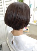 オリーブベージュ×ショートボブ☆