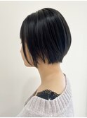 黒髪ショート