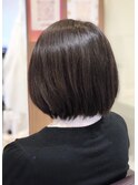 【L by first】シルバーブラウン×ボブ◎20代30代40代50代