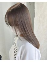 [ALLY松村]ブリーチなし☆ミルクティーベージュ