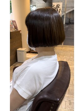 ティアラ 桜木町(TIARA) ミニボブ/髪質改善酸熱トリートメント/20代/30代/