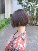 アーシェ 横浜店(A'SHE)&nbsp;ピンクレッドとショートボブ