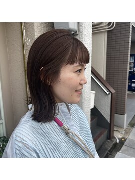 アルマヘアー(Alma hair by murasaki) ◎ワイドバングのボブスタイル◎